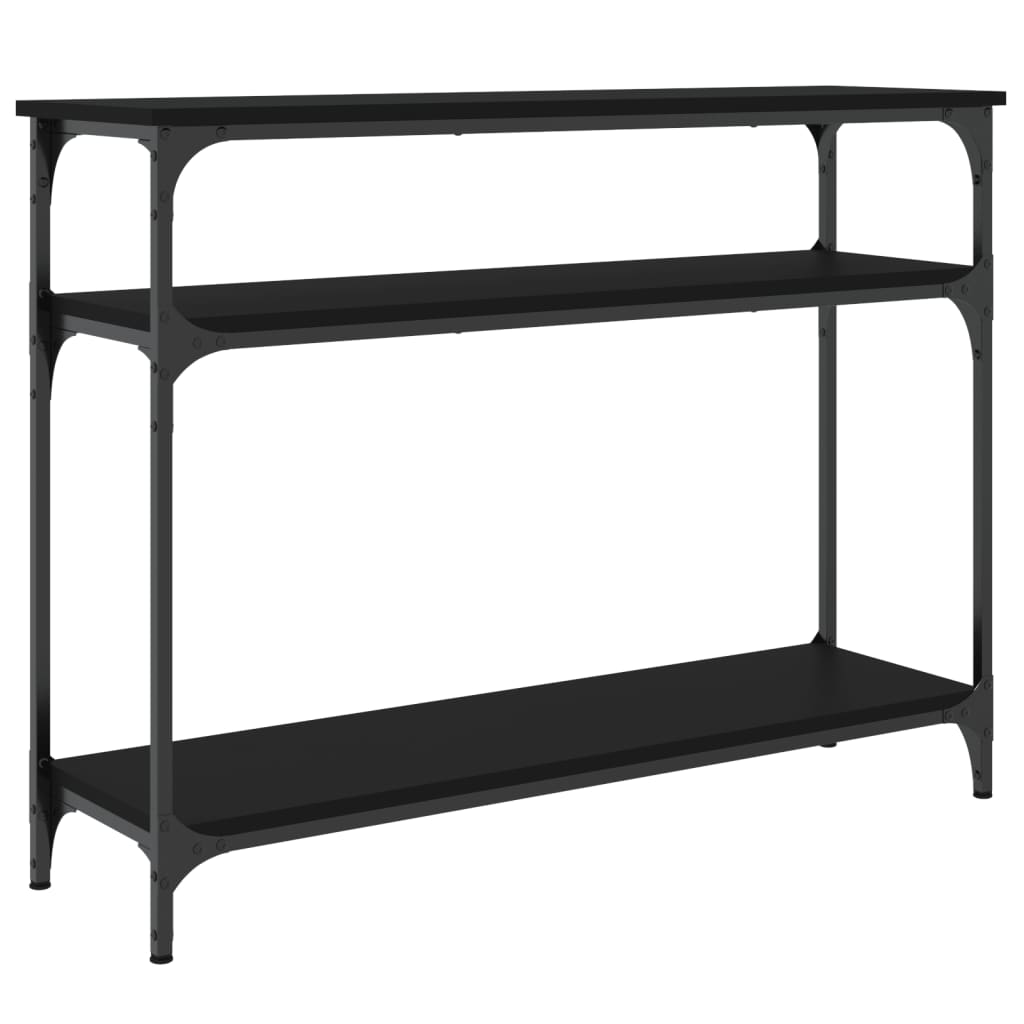 Konsollbord Svart 100X29X75 Cm Konstruert Tre