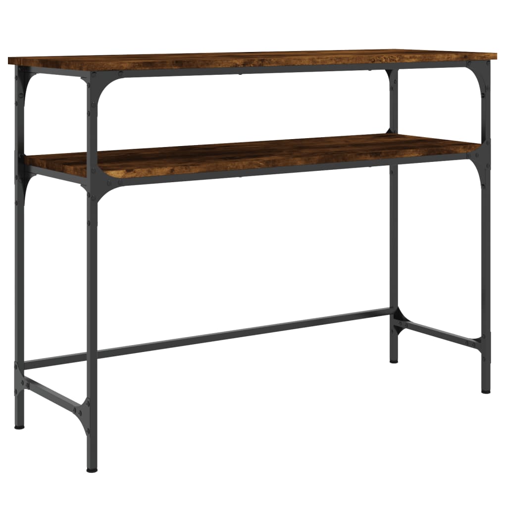 Konsollbord Sonoma Eik 100X35,5X75 Cm Konstruert Tre