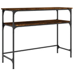 Konsollbord Sonoma Eik 100X35,5X75 Cm Konstruert Tre