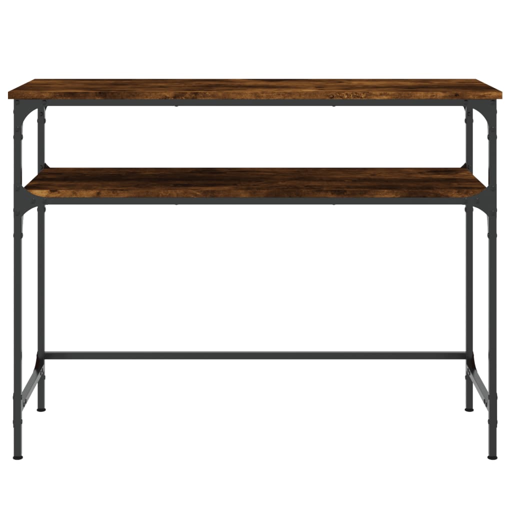 Konsollbord Sonoma Eik 100X35,5X75 Cm Konstruert Tre