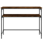 Konsollbord Sonoma Eik 100X35,5X75 Cm Konstruert Tre
