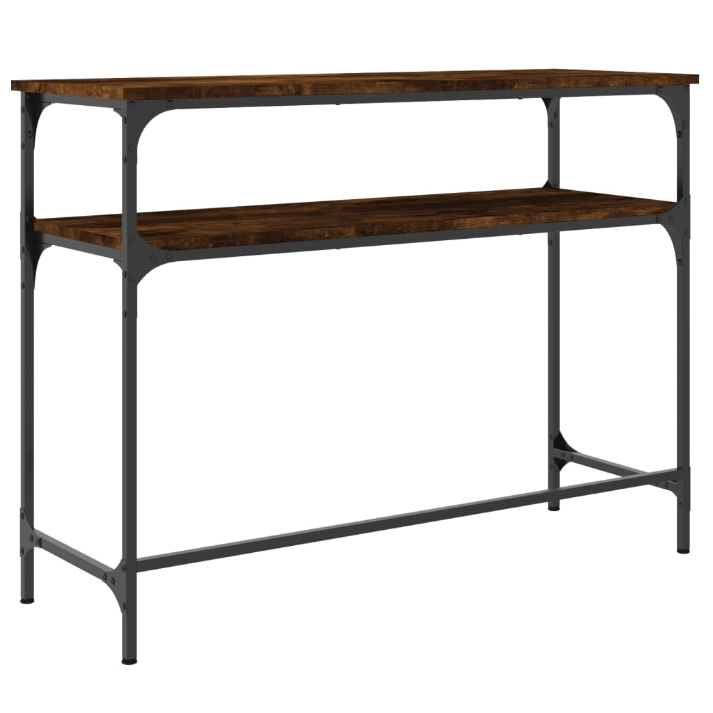 Konsollbord Sonoma Eik 100X35,5X75 Cm Konstruert Tre