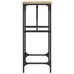 Konsollbord Sonoma Eik 75X32X75 Cm Konstruert Tre