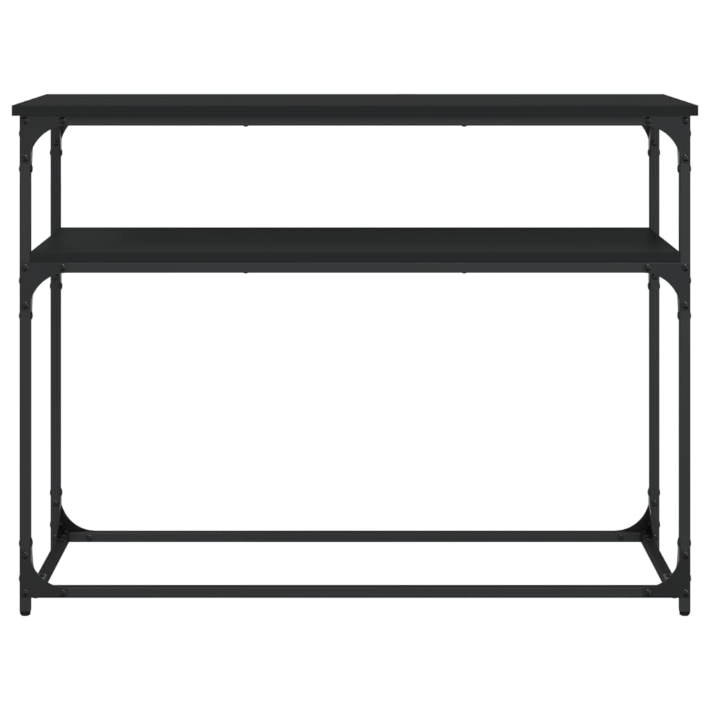 Konsollbord Svart 100X35,5X75 Cm Konstruert Tre