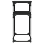 Konsollbord Svart 100X35,5X75 Cm Konstruert Tre