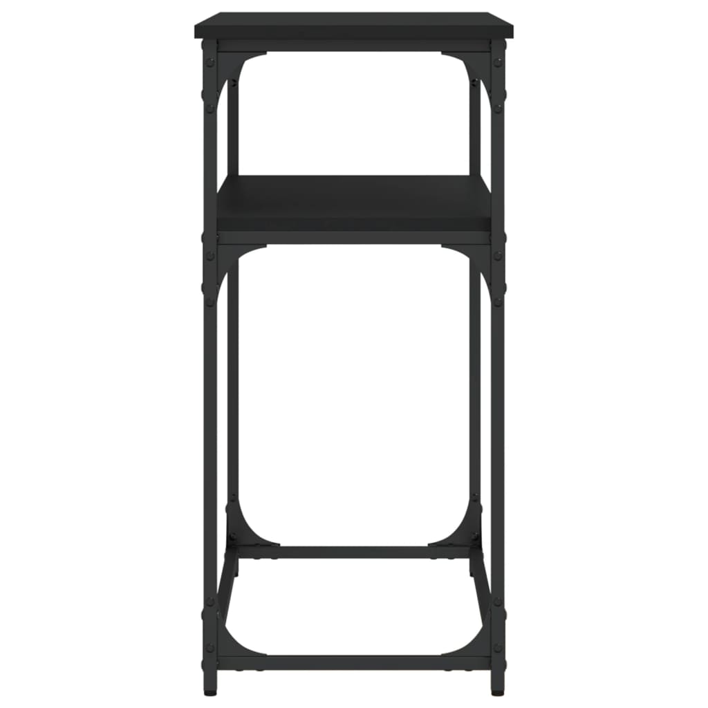 Konsollbord Svart 100X35,5X75 Cm Konstruert Tre