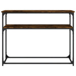Konsollbord Sonoma Eik 100X35,5X75 Cm Konstruert Tre