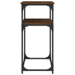 Konsollbord Brun Eik 100X35,5X75 Cm Konstruert Tre