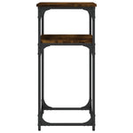Konsollbord Røkt Eik 75X35,5X75 Cm Konstruert Tre