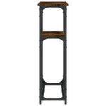 Konsollbord Røkt Eik 90X22,5X75 Cm Konstruert Tre