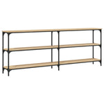 Konsollbord Sonoma Eik 200X29X75 Cm Konstruert Tre