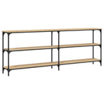 Konsollbord Sonoma Eik 200X29X75 Cm Konstruert Tre