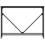 Konsollbord Svart 102X22,5X75 Cm Konstruert Tre