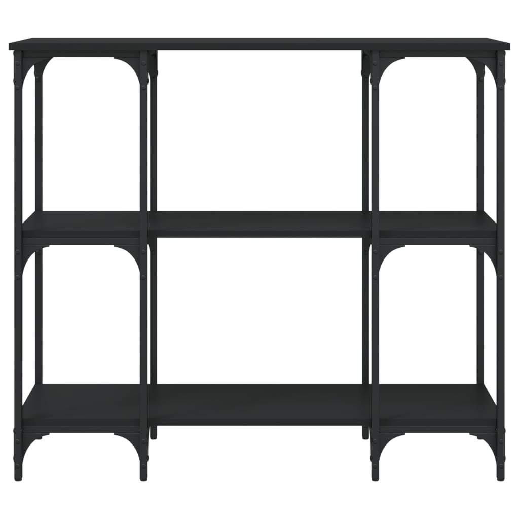 Konsollbord Svart 102X35X90 Cm Konstruert Tre