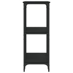 Konsollbord Svart 102X35X90 Cm Konstruert Tre