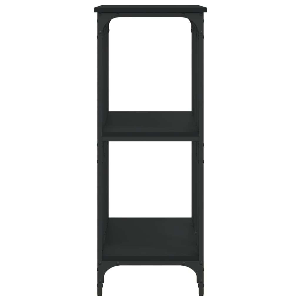 Konsollbord Svart 102X35X90 Cm Konstruert Tre