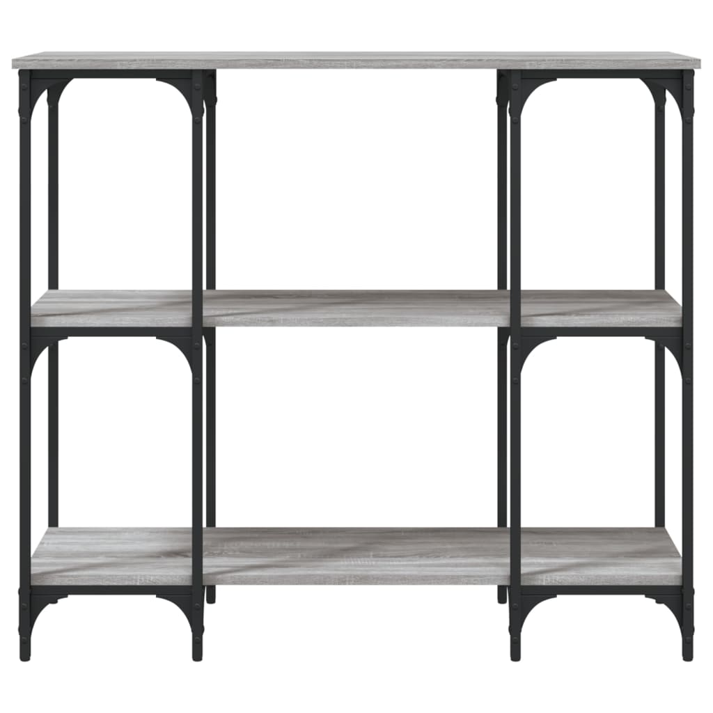 Konsollbord Grå Sonoma 102X35X90 Cm Konstruert Tre
