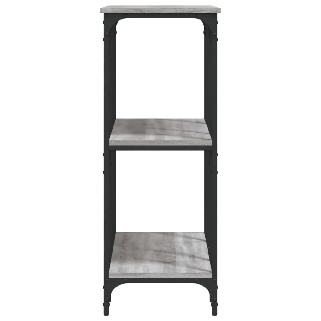 Konsollbord Grå Sonoma 102X35X90 Cm Konstruert Tre