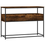 Konsollbord Sonoma Eik 100X40X75 Cm Konstruert Tre