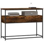 Konsollbord Sonoma Eik 100X40X75 Cm Konstruert Tre