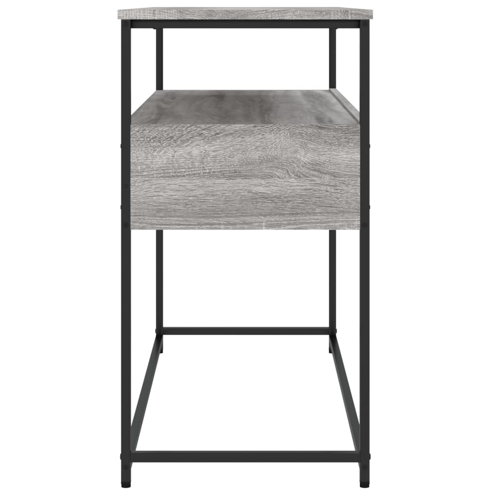 Konsollbord Grå Sonoma 100X40X75 Cm Konstruert Tre