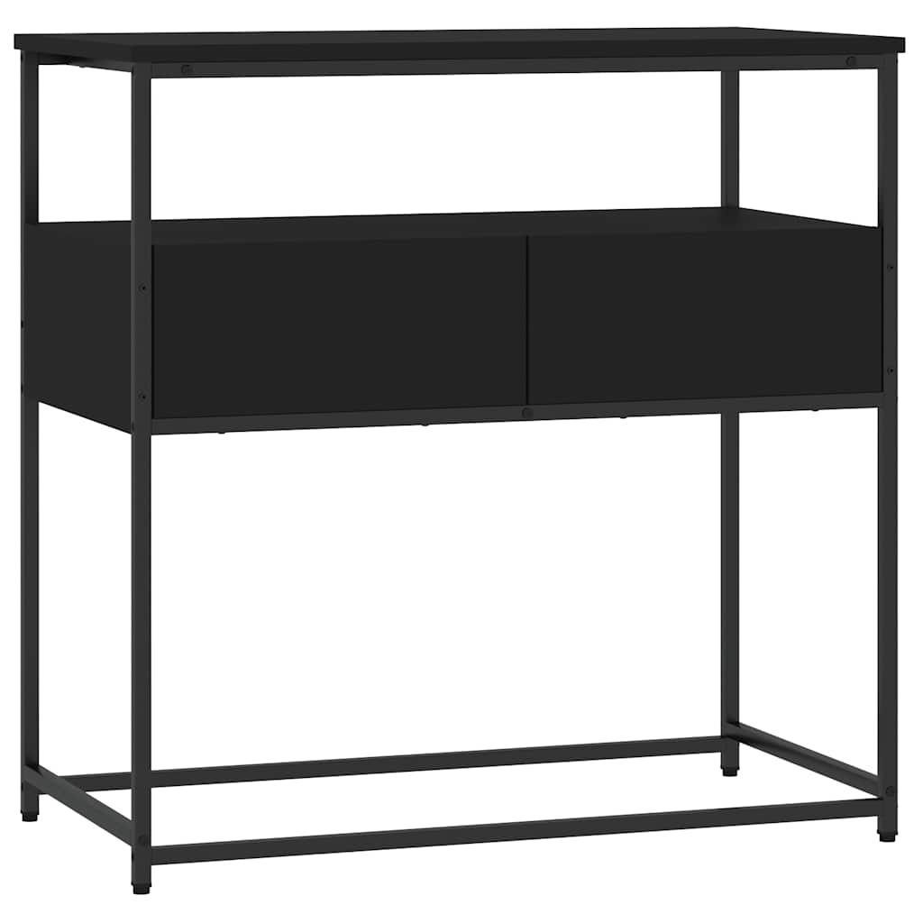 Konsollbord Svart 75X40X75 Cm Konstruert Tre