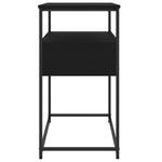 Konsollbord Svart 75X40X75 Cm Konstruert Tre