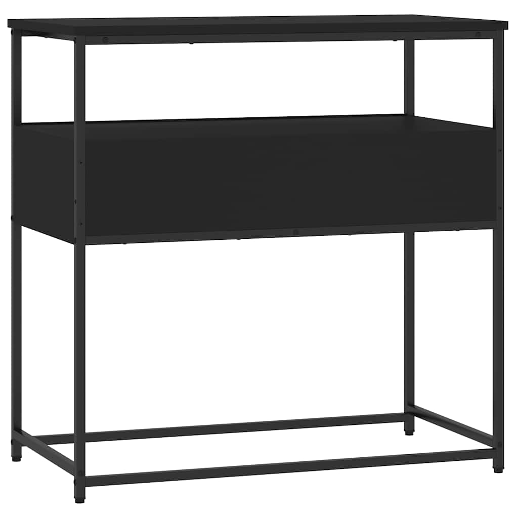 Konsollbord Svart 75X40X75 Cm Konstruert Tre