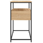 Konsollbord Sonoma Eik 75X40X75 Cm Konstruert Tre