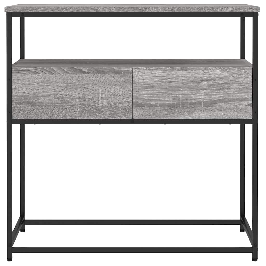 Konsollbord Grå Sonoma 75X40X75 Cm Konstruert Tre