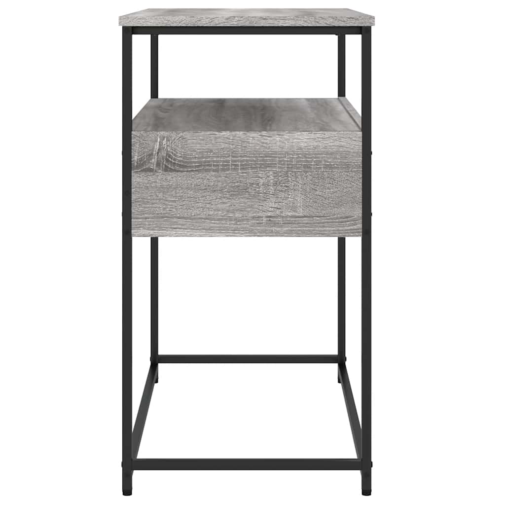 Konsollbord Grå Sonoma 75X40X75 Cm Konstruert Tre