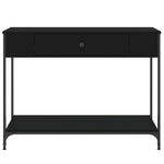 Konsollbord Svart 100X34,5X75 Cm Konstruert Tre