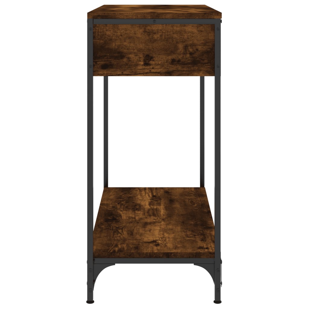 Konsollbord Sonoma Eik 75X34,5X75 Cm Konstruert Tre