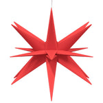 Julelys Med Led Sammenleggbar Rød 43 Cm