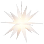 Julelys Med Led Sammenleggbar Hvit 43 Cm