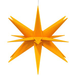 Julelys Med Led 3 Stk Sammenleggbar Gul