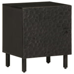 Nattbord Svart 40X33X46 Cm Heltre Mango