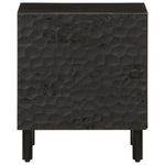 Nattbord Svart 40X33X46 Cm Heltre Mango
