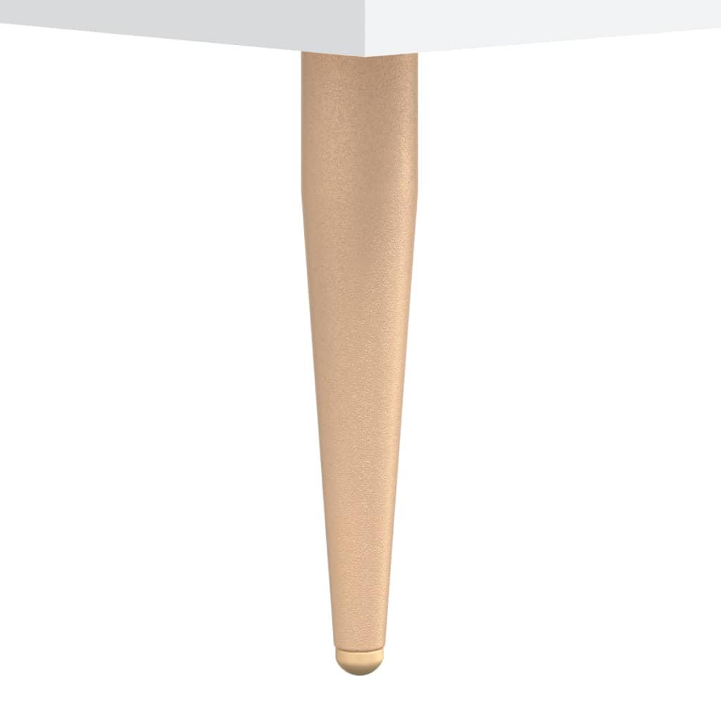 Skjenk Hvit 90X34X80 Cm Konstruert Tre