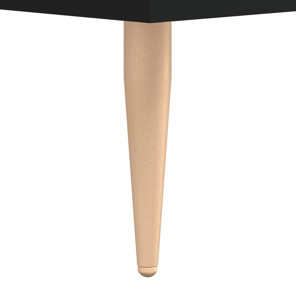 Skjenk Svart 90X34X80 Cm Konstruert Tre