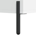 Skjenk Hvit 90X34X80 Cm Konstruert Tre