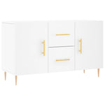 Skjenk Hvit 100X36X60 Cm Konstruert Tre