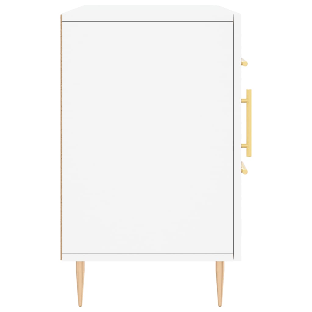 Skjenk Hvit 100X36X60 Cm Konstruert Tre