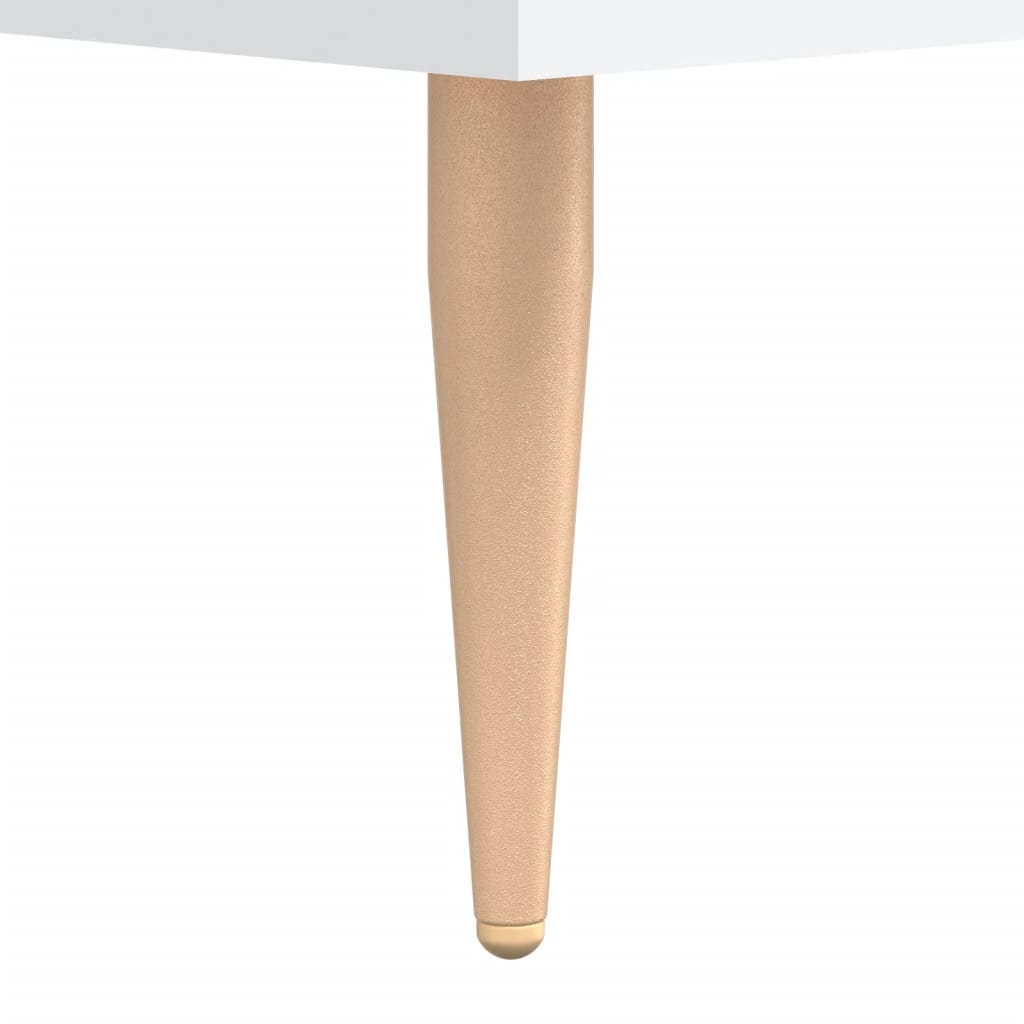 Skjenk Hvit 100X36X60 Cm Konstruert Tre
