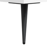 Highboard Hvit 69,5X31X115 Cm Konstruert Tre