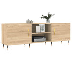 Tv-Benk Sonoma Eik 150X30X50 Cm Konstruert Tre