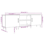 Tv-Benk Sonoma Eik 150X30X50 Cm Konstruert Tre