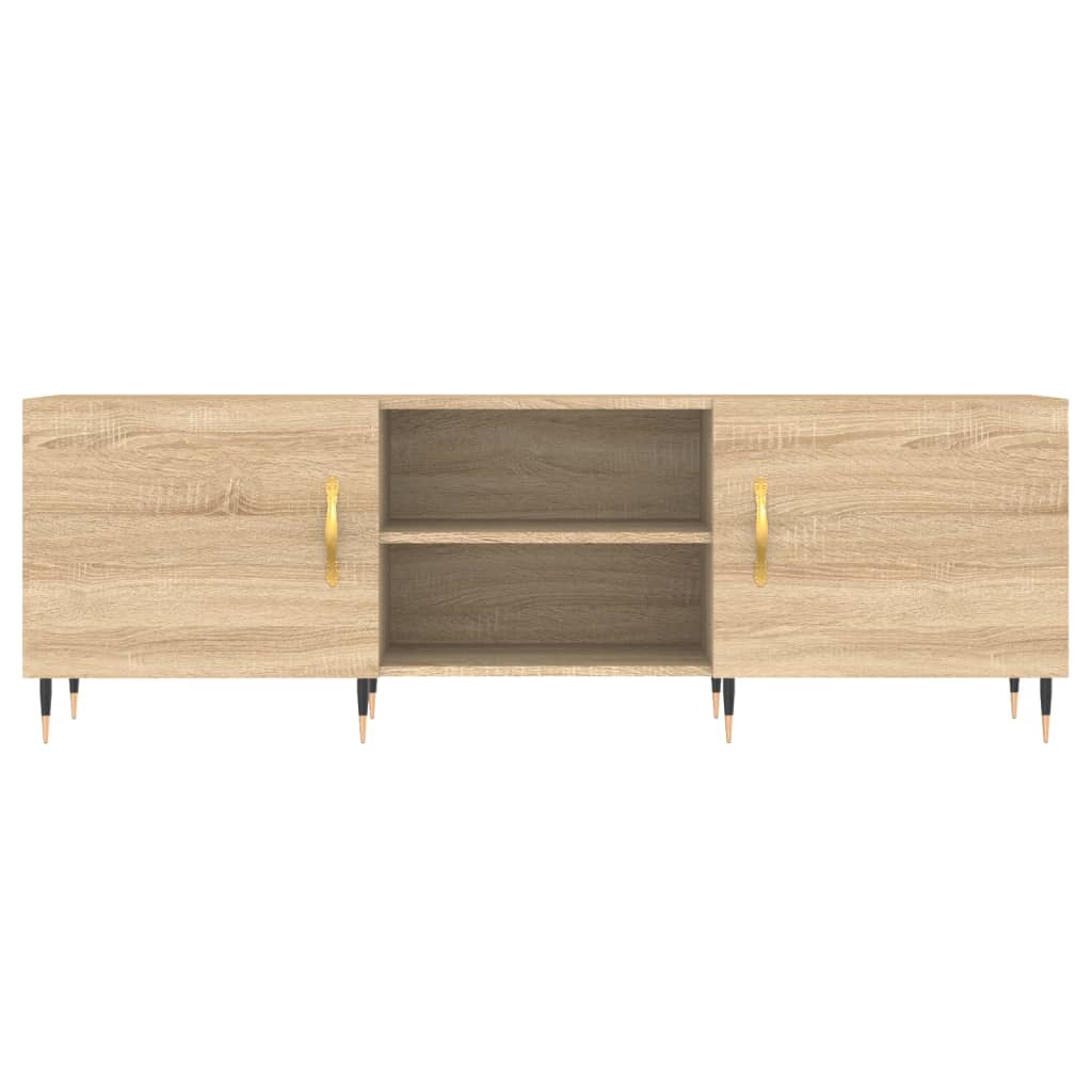 Tv-Benk Sonoma Eik 150X30X50 Cm Konstruert Tre