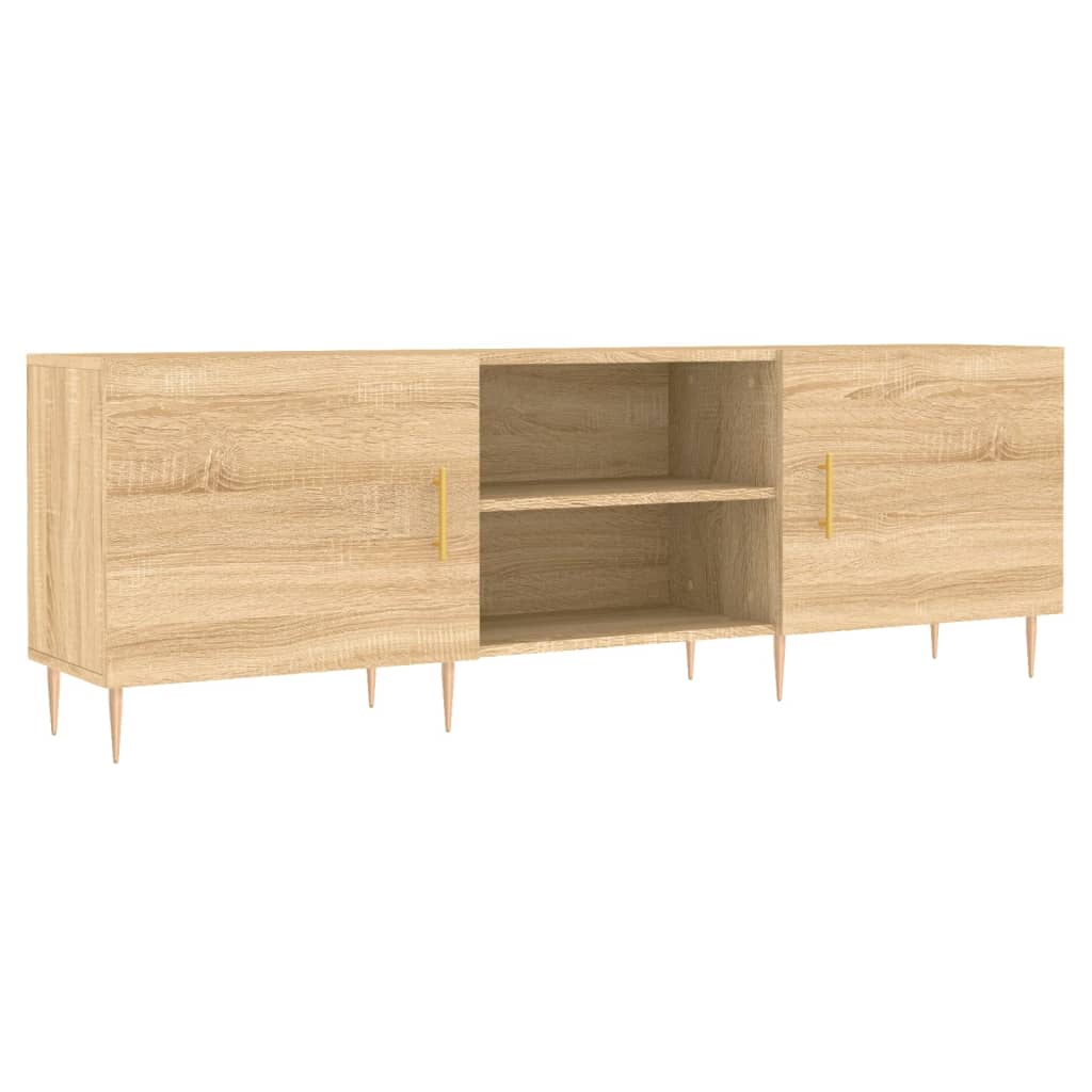 Tv-Benk Sonoma Eik 150X30X50 Cm Konstruert Tre