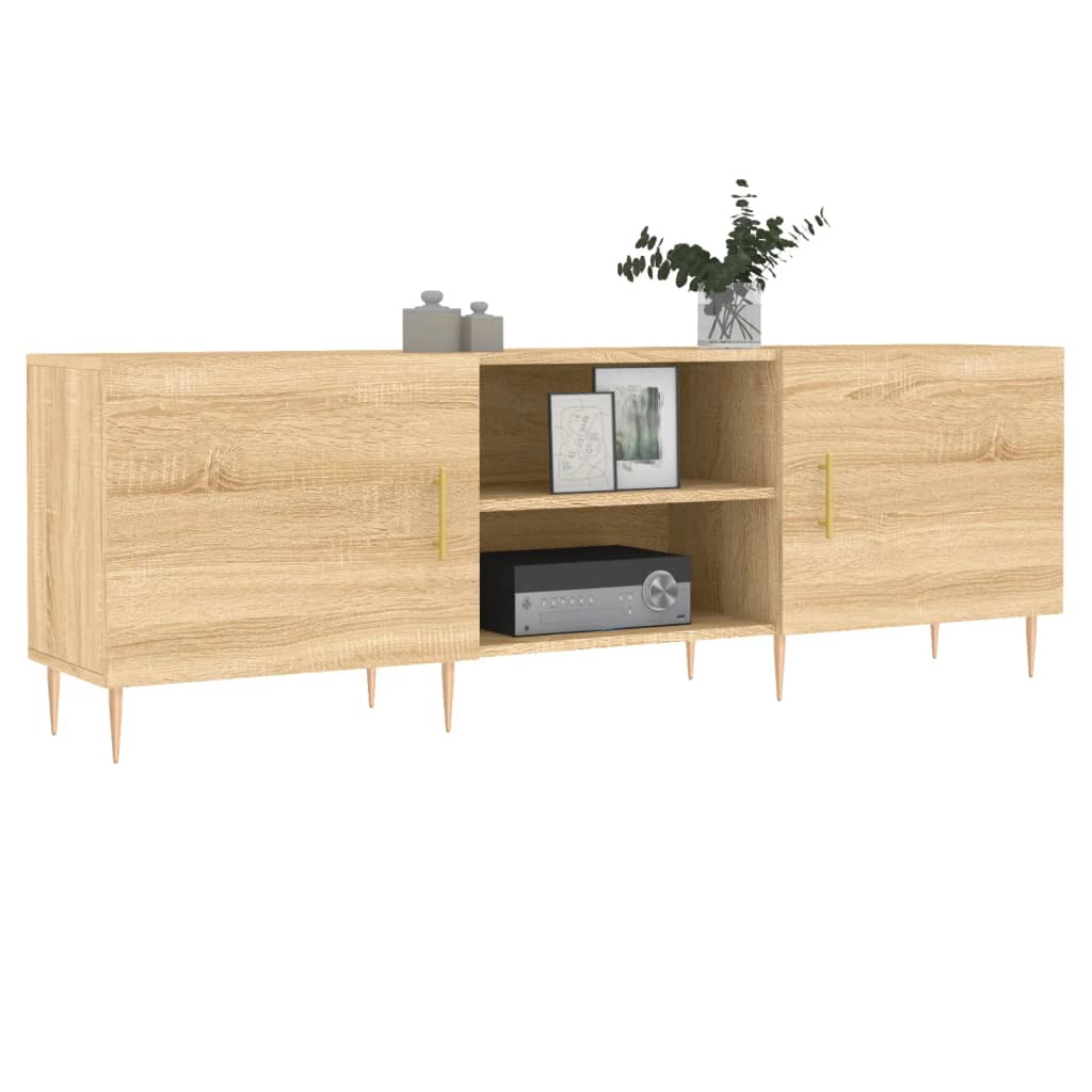 Tv-Benk Sonoma Eik 150X30X50 Cm Konstruert Tre
